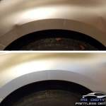 Image of Subaru Outback Fender Dents Before and After PDR