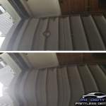 Image of Subaru Outback Hood Dent before and after paintless dent repair