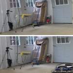 Image of Chevy Tahor Door Ding before and after PDR